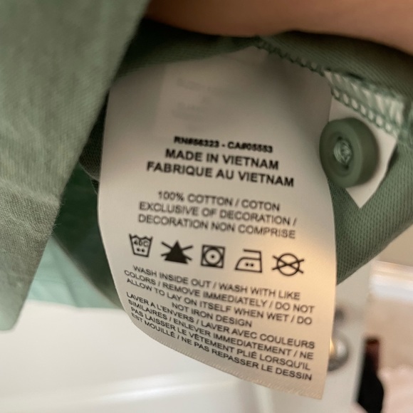 NWT Men’s green polo - Picture 3 of 3